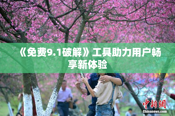 《免费9.1破解》工具助力用户畅享新体验