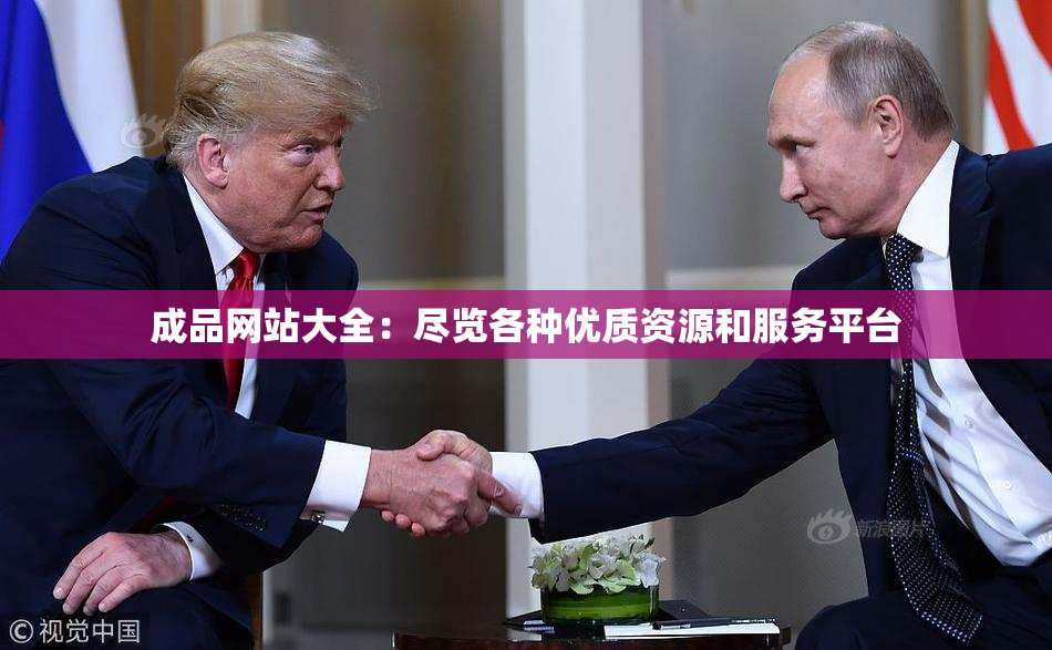 成品网站大全：尽览各种优质资源和服务平台