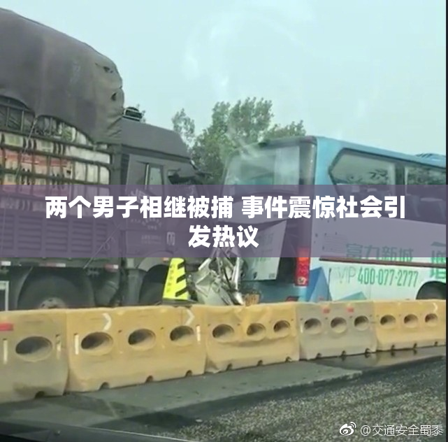 两个男子相继被捕 事件震惊社会引发热议