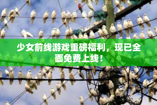 少女前线游戏重磅福利，现已全面免费上线！