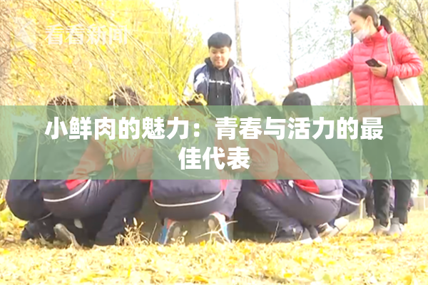 小鲜肉的魅力：青春与活力的最佳代表