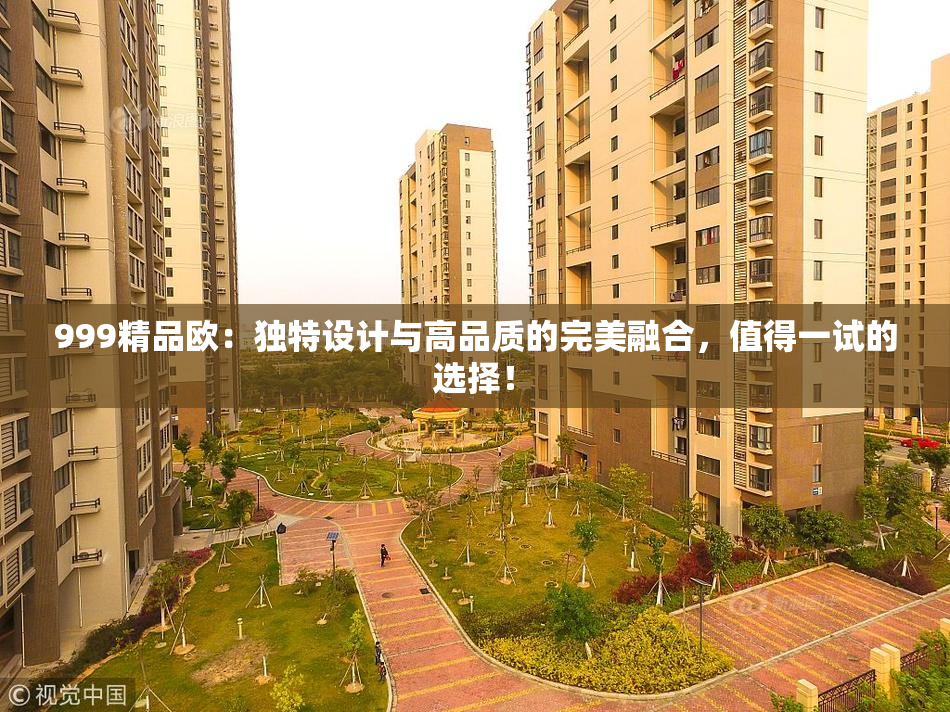 999精品欧：独特设计与高品质的完美融合，值得一试的选择！