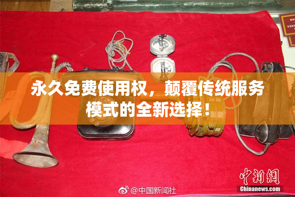 永久免费使用权，颠覆传统服务模式的全新选择！