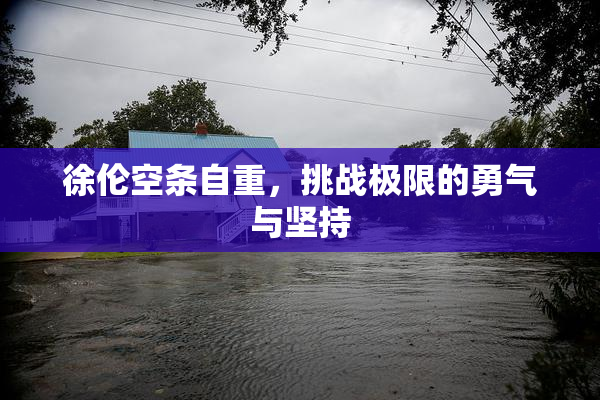 徐伦空条自重，挑战极限的勇气与坚持