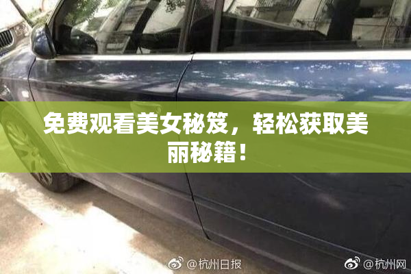 免费观看美女秘笈，轻松获取美丽秘籍！